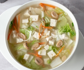 Sopa de Tofu - Ganbei